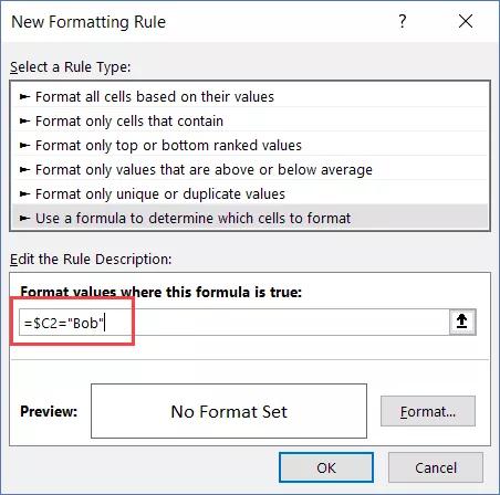 Hướng dẫn cách đánh dấu hàng dựa trên giá trị ô trong Excel